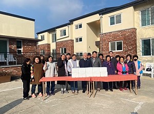 설명절 맞이 반딧불기관장회 위문방문